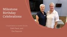 Milestone Birthdays